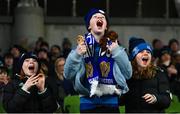 13 January 2024; Leinster supporters during the Investec Champions Cup Pool 4 Round 3 match between Leinster and Stade Francais at the Aviva Stadium in Dublin. Photo by Seb Daly/Sportsfile