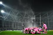13 January 2024; A general view of a scrum during the Investec Champions Cup Pool 4 Round 3 match between Leinster and Stade Francais at the Aviva Stadium in Dublin. Photo by Sam Barnes/Sportsfile