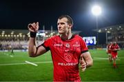13 January 2024; Joshua Brennan of Toulouse after the Investec Champions Cup Pool 2 Round 3 match between Ulster and Toulouse at Kingspan Stadium in Belfast. Photo by Ramsey Cardy/Sportsfile