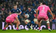 13 January 2024; Caelan Doris of Leinster during the Investec Champions Cup Pool 4 Round 3 match between Leinster and Stade Francais at the Aviva Stadium in Dublin. Photo by Seb Daly/Sportsfile