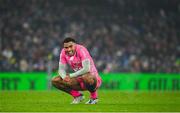 13 January 2024; Noah Nene of Stade Francais during the Investec Champions Cup Pool 4 Round 3 match between Leinster and Stade Francais at the Aviva Stadium in Dublin. Photo by Seb Daly/Sportsfile