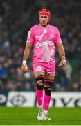 13 January 2024; Mathieu Hirigoyen of Stade Francais during the Investec Champions Cup Pool 4 Round 3 match between Leinster and Stade Francais at the Aviva Stadium in Dublin. Photo by Seb Daly/Sportsfile