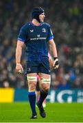 13 January 2024; Ryan Baird of Leinster during the Investec Champions Cup Pool 4 Round 3 match between Leinster and Stade Francais at the Aviva Stadium in Dublin. Photo by Seb Daly/Sportsfile
