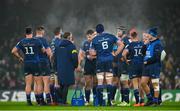 13 January 2024; Leinster players during the Investec Champions Cup Pool 4 Round 3 match between Leinster and Stade Francais at the Aviva Stadium in Dublin. Photo by Seb Daly/Sportsfile