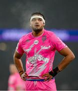 13 January 2024; Ryan Chapuis of Stade Francais during the Investec Champions Cup Pool 4 Round 3 match between Leinster and Stade Francais at the Aviva Stadium in Dublin. Photo by Seb Daly/Sportsfile