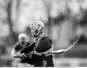 14 January 2024; (EDITOR'S NOTE; Image has been converted to Black & White) Bryan O'Mara of Tipperary during the Co-Op Superstores Munster Hurling League Group B match between Tipperary and Kerry at MacDonagh Park in Nenagh, Tipperary. Photo by Harry Murphy/Sportsfile