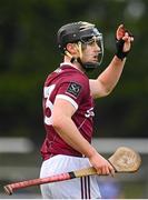14 January 2024; Alex Connaire of Galway during the Dioralyte Walsh Cup Round 3 match between Galway and Laois at Duggan Park in Ballinasloe, Galway. Photo by Seb Daly/Sportsfile