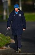 15 January 2024; Leinster head coach Leo Cullen during a Leinster Rugby squad training session at UCD in Dublin. Photo by Harry Murphy/Sportsfile