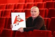 15 January 2024; Former Derry footballer Tony Scullion attends the launch of TG4's award-winning Laochra Gael series at the Light House Cinema in Dublin as the Gaelic sport biography series returns for another season. Photo by Piaras Ó Mídheach/Sportsfile