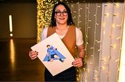 15 January 2024; Former Dublin ladies footballer Lindsay Peat attends the launch of TG4's award-winning Laochra Gael series at the Light House Cinema in Dublin as the Gaelic sport biography series returns for another season. Photo by Piaras Ó Mídheach/Sportsfile