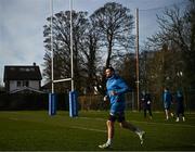 15 January 2024; Max Deegan during a Leinster Rugby squad training session at UCD in Dublin. Photo by Harry Murphy/Sportsfile