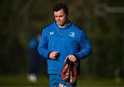 15 January 2024; James Ryan during a Leinster Rugby squad training session at UCD in Dublin. Photo by Harry Murphy/Sportsfile