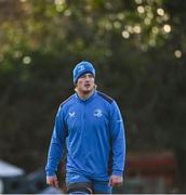 15 January 2024; Joe McCarthy during a Leinster Rugby squad training session at UCD in Dublin. Photo by Harry Murphy/Sportsfile