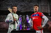 16 January 2024; AIB ambassadors, Mark Bergin of O’Loughlin Gaels, left, and Fintan Burke of St Thomas’, pictured ahead of the AIB GAA Senior Club Championship Hurling All-Ireland Final, between St Thomas’ and O’Loughlin Gaels. This season, AIB will honour #TheToughest players in Gaelic Games - those who persevere no matter what, giving their all for their club and community. AIB is in its 33rd year supporting the AIB GAA All-Ireland Club Championships. Photo by Sam Barnes/Sportsfile