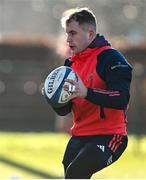 16 January 2024; Craig Casey during Munster Rugby squad training at University of Limerick in Limerick. Photo by Brendan Moran/Sportsfile