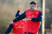 16 January 2024; Fineen Wycherley during Munster Rugby squad training at University of Limerick in Limerick. Photo by Brendan Moran/Sportsfile