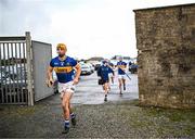 14 January 2024; Johnny Ryan of Tipperary runs out for the second half during the Co-Op Superstores Munster Hurling League Group B match between Tipperary and Kerry at MacDonagh Park in Nenagh, Tipperary. Photo by Harry Murphy/Sportsfile