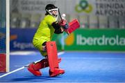 17 January 2024; Jamie Carr of Ireland prior to the FIH Men's Olympic Hockey Qualifying Tournament Pool A match between Ireland and Japan at Campo de Hockey Hierba Tarongers in Valencia, Spain. Photo by Manuel Queimadelos/Sportsfile