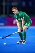 17 January 2024; Luke Madeley of Ireland in action during the FIH Men's Olympic Hockey Qualifying Tournament Pool A match between Ireland and Japan at Campo de Hockey Hierba Tarongers in Valencia, Spain. Photo by Manuel Queimadelos/Sportsfile