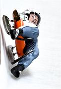 18 January 2024; Lily Cooke of Team Ireland during official luge training at the Alpensia Olympic Sliding Center before the Winter Youth Olympic Games 2024 at Gangwon in South Korea. Photo by Eóin Noonan/Sportsfile
