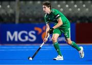 17 January 2024; Sean Murray of Ireland during the FIH Men's Olympic Hockey Qualifying Tournament Pool A match between Ireland and Japan at Campo de Hockey Hierba Tarongers in Valencia, Spain. Photo by Manuel Queimadelos/Sportsfile