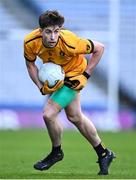 14 January 2024; Seán Keane of Listowel Emmets during the AIB GAA Football All-Ireland Junior Club Championship final match between Arva of Cavan and Listowel Emmets of Kerry at Croke Park in Dublin. Photo by Piaras Ó Mídheach/Sportsfile