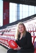 18 January 2024; In attendance at Virgin Media Park in Cork ahead of VMTV’s coverage of the 2024 Six Nations, is Virgin Media Television analyst Fiona Hayes. Photo by Brendan Moran/Sportsfile