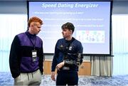 19 January 2024; Attendees networking during the GPA Rookie Camp at the Radisson Blu Hotel, Dublin Airport. Photo by Sam Barnes/Sportsfile