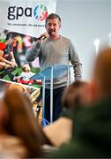 19 January 2024; Associate Professor at University of Warwick Dr Kieran File speaking during the GPA Rookie Camp at the Radisson Blu Hotel, Dublin Airport. Photo by Sam Barnes/Sportsfile