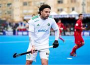 19 January 2024; Draga Walsh of Ireland during the FIH Men's Olympic Hockey Qualifying Tournament semi-final match between Ireland and Spain at Campo de Hockey Hierba Tarongers in Valencia, Spain. Photo by Manuel Queimadelos/Sportsfile