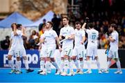 19 January 2024; Lee Cole of Ireland leaves the field after their side's defeat in the FIH Men's Olympic Hockey Qualifying Tournament semi-final match between Ireland and Spain at Campo de Hockey Hierba Tarongers in Valencia, Spain. Photo by Manuel Queimadelos/Sportsfile