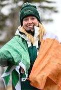 18 January 2024; Lily Cooke of Team Ireland after official luge training at the Alpensia Olympic Sliding Center before the Winter Youth Olympic Games 2024 at Gangwon in South Korea. Photo by Eóin Noonan/Sportsfile