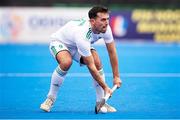 19 January 2024; Matthew Nelson of Ireland during the FIH Men's Olympic Hockey Qualifying Tournament semi-final match between Ireland and Spain at Campo de Hockey Hierba Tarongers in Valencia, Spain. Photo by Manuel Queimadelos/Sportsfile