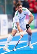 19 January 2024; Shane O'Donoghe of Ireland in action during the FIH Men's Olympic Hockey Qualifying Tournament semi-final match between Ireland and Spain at Campo de Hockey Hierba Tarongers in Valencia, Spain. Photo by Manuel Queimadelos/Sportsfile