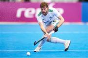 19 January 2024; Michael Robson of Ireland in action during the FIH Men's Olympic Hockey Qualifying Tournament semi-final match between Ireland and Spain at Campo de Hockey Hierba Tarongers in Valencia, Spain. Photo by Manuel Queimadelos/Sportsfile
