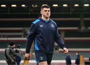 20 January 2024; Dan Sheehan of Leinster walks the pitch before the Investec Champions Cup Pool 4 Round 4 match between Leicester Tigers and Leinster at Mattioli Woods Welford Road in Leicester, England. Photo by Harry Murphy/Sportsfile