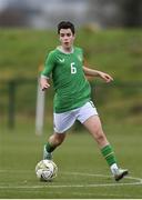 20 January 2024; Jason Spelman of Republic of Ireland during the international friendly match between Republic of Ireland MU15 and Australia U16 Schoolboys at the FAI National Training Centre in Abbotstown, Dublin. Photo by Seb Daly/Sportsfile