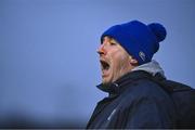 20 January 2024; Longford manager Paddy Christie during the Dioralyte O'Byrne Cup final match between Dublin and Longford at Laois Hire O'Moore Park in Portlaoise, Laois. Photo by Piaras Ó Mídheach/Sportsfile
