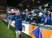 20 January 2024; Ross Molony of Leinster after his side's victory in the Investec Champions Cup Pool 4 Round 4 match between Leicester Tigers and Leinster at Mattioli Woods Welford Road in Leicester, England. Photo by Harry Murphy/Sportsfile