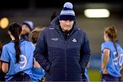 20 January 2024; Dublin manager Mick Bohan after his side's defeat in the 2024 Lidl Ladies National Football League Division 1 Round 1 fixture between Dublin and Kerry at Parnell Park in Dublin. Photo by Stephen Marken/Sportsfile