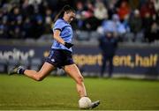 20 January 2024; Niamh Hetherton of Dublin during the 2024 Lidl Ladies National Football League Division 1 Round 1 fixture between Dublin and Kerry at Parnell Park in Dublin. Photo by Sam Barnes/Sportsfile