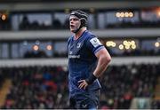 20 January 2024; James Ryan of Leinster during the Investec Champions Cup Pool 4 Round 4 match between Leicester Tigers and Leinster at Mattioli Woods Welford Road in Leicester, England. Photo by Harry Murphy/Sportsfile