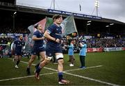 20 January 2024; Josh van der Flier of Leinster runs out before the Investec Champions Cup Pool 4 Round 4 match between Leicester Tigers and Leinster at Mattioli Woods Welford Road in Leicester, England. Photo by Harry Murphy/Sportsfile