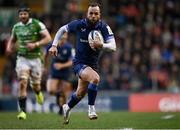 20 January 2024; Jamison Gibson-Park of Leinster during the Investec Champions Cup Pool 4 Round 4 match between Leicester Tigers and Leinster at Mattioli Woods Welford Road in Leicester, England. Photo by Harry Murphy/Sportsfile