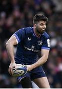 20 January 2024; Harry Byrne of Leinster during the Investec Champions Cup Pool 4 Round 4 match between Leicester Tigers and Leinster at Mattioli Woods Welford Road in Leicester, England. Photo by Harry Murphy/Sportsfile