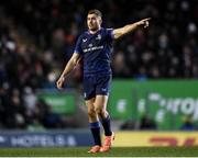 20 January 2024; Jordan Larmour of Leinster during the Investec Champions Cup Pool 4 Round 4 match between Leicester Tigers and Leinster at Mattioli Woods Welford Road in Leicester, England. Photo by Harry Murphy/Sportsfile