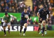 20 January 2024; Luke McGrath of Leinster during the Investec Champions Cup Pool 4 Round 4 match between Leicester Tigers and Leinster at Mattioli Woods Welford Road in Leicester, England. Photo by Harry Murphy/Sportsfile