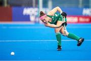 20 January 2024; Beth Barr of Ireland during the FIH Women's Olympic Hockey Qualifying Tournament third/fourth place play-off match between Ireland and Great Britain at Campo de Hockey Hierba Tarongers in Valencia, Spain. Photo by Manuel Queimadelos/Sportsfile