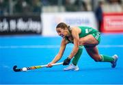 20 January 2024; Elena Neill of Ireland during the FIH Women's Olympic Hockey Qualifying Tournament third/fourth place play-off match between Ireland and Great Britain at Campo de Hockey Hierba Tarongers in Valencia, Spain. Photo by Manuel Queimadelos/Sportsfile