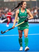 20 January 2024; Katie McKee of Ireland during the FIH Women's Olympic Hockey Qualifying Tournament third/fourth place play-off match between Ireland and Great Britain at Campo de Hockey Hierba Tarongers in Valencia, Spain. Photo by Manuel Queimadelos/Sportsfile